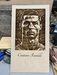 Foto vyrobená CNC gravírovaním