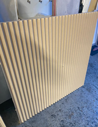 Frézovaný panel